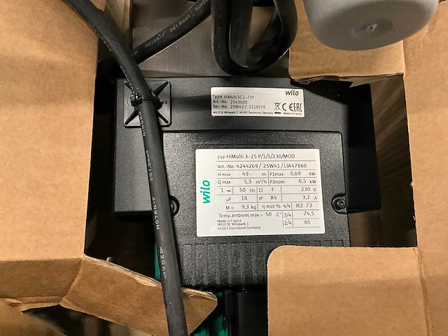 Wilo hi-multi 3 (p) regenwaterpomp - afbeelding 7 van  7