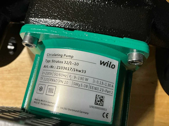 Wilo stratos 32/1-10 circulatiepomp - afbeelding 3 van  5