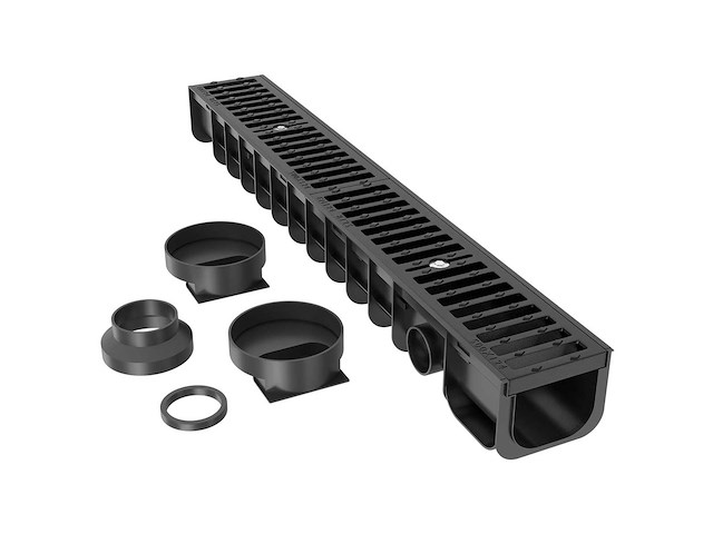 Wiltec drain – 1000 x 140 x 115 mm – laadvermogen 12,5 t (x2) - afbeelding 1 van  9