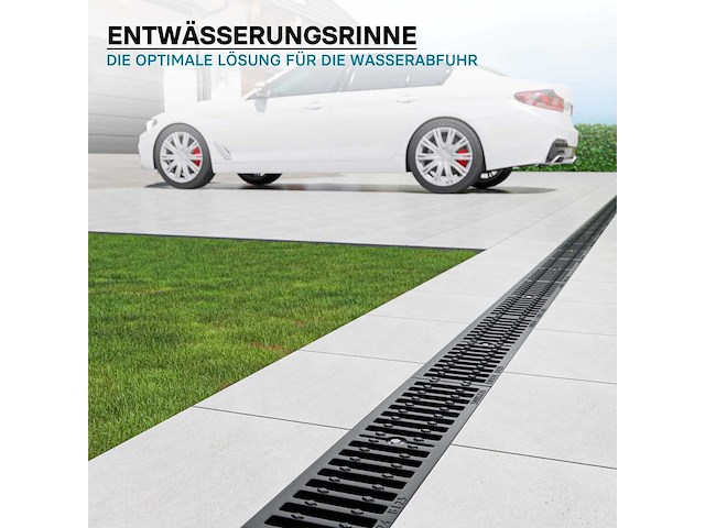 Wiltec drain – 1000 x 140 x 115 mm – laadvermogen 12,5 t (x2) - afbeelding 2 van  9
