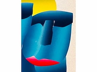 Wim koster - figuratie - kleurensjabloondruk - afbeelding 5 van  9