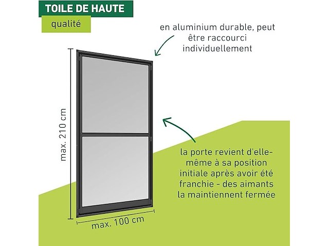 Windhager insectenwerende hordeur - afbeelding 2 van  3
