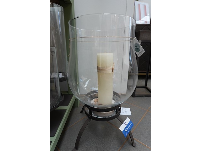 Windlicht vera glas | h60 cm - afbeelding 4 van  4