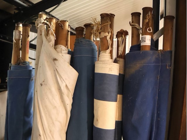 Windscherm zee (x5) - afbeelding 2 van  4