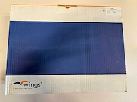 Wings - jumbo roldispenser - wings jumbo roldispenser grijs (60x) - afbeelding 3 van  4