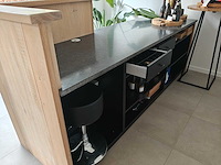 Winkel toonbank: hout met granieten werkblad - afbeelding 3 van  6