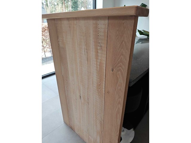 Winkel toonbank: hout met granieten werkblad - afbeelding 4 van  6