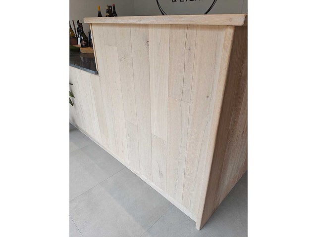 Winkel toonbank: hout met granieten werkblad - afbeelding 5 van  6