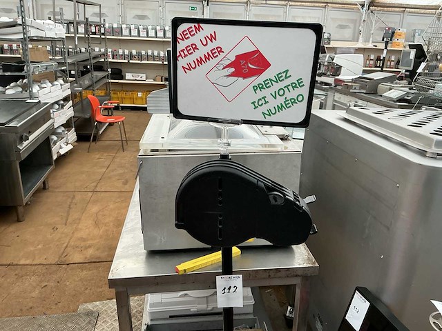 Winkel volgnummer ticket printer+ digitaal display - afbeelding 1 van  2