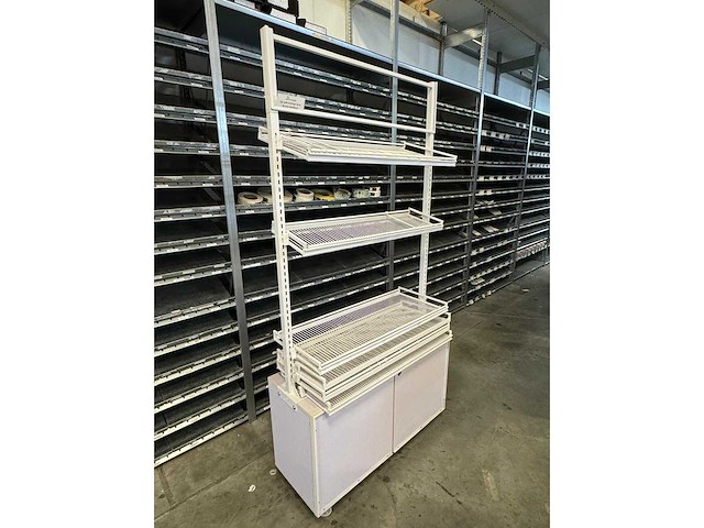 Winkeldisplay rek 96x36x195cm - afbeelding 2 van  3