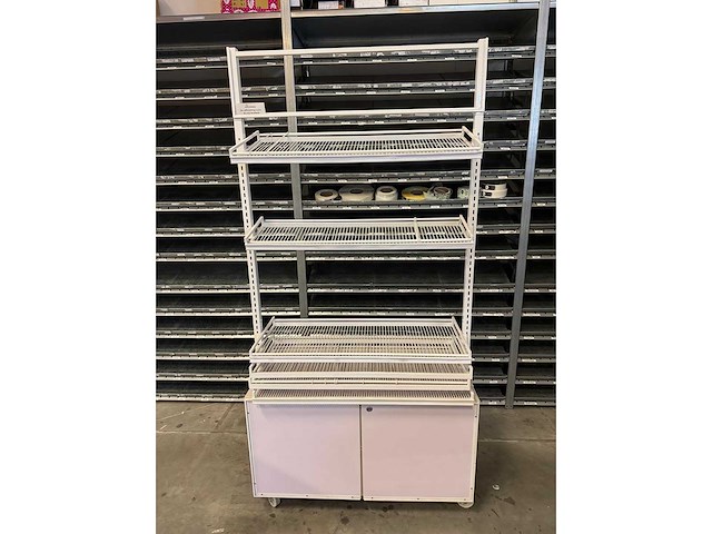 Winkeldisplay rek 96x36x195cm - afbeelding 1 van  2