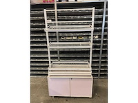 Winkeldisplay rek 96x36x195cm - afbeelding 1 van  2