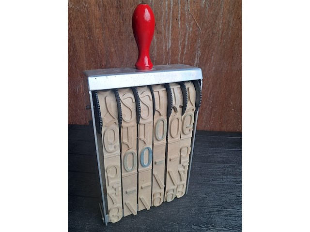 Winkeldisplay stempel h 430mm b 210mm d 100mm - afbeelding 4 van  6