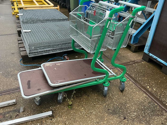Winkelkarretje (2x) - afbeelding 1 van  1