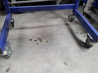 Winkelrek 62b x42d x 170h op wielen - afbeelding 3 van  4