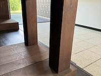Winkeltafel in hout, afneembaar blad - afbeelding 4 van  4