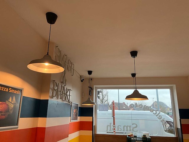 Winkelverlichting hanglamp (5x) - afbeelding 1 van  2