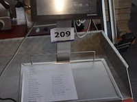 Winkelweegschaal bizerba, xc800 - afbeelding 1 van  4