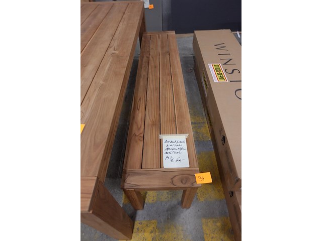 Winsol outdoor bank teak - afbeelding 2 van  4