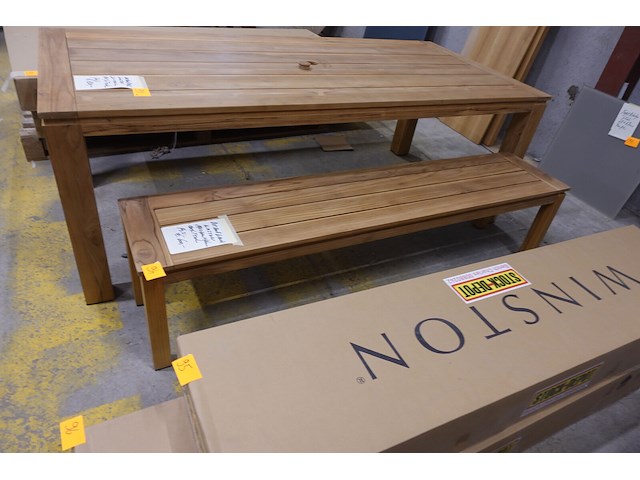 Winsol outdoor bank teak - afbeelding 1 van  4
