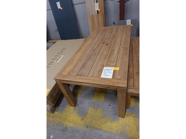 Winsol outdoor tafel teak - afbeelding 3 van  6