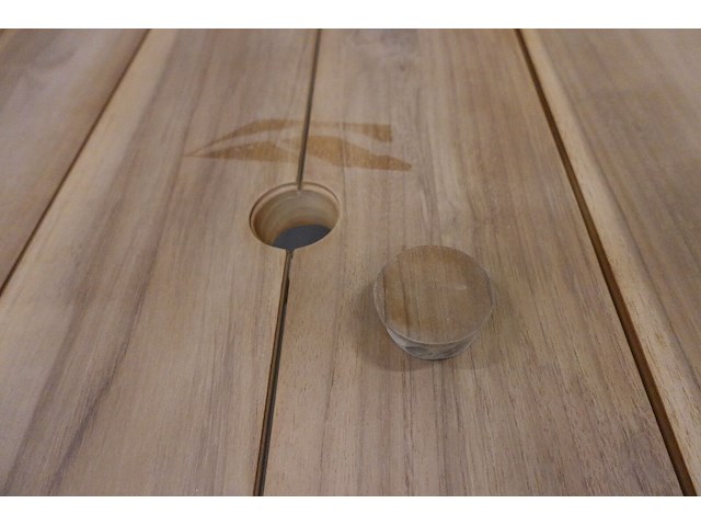 Winsol outdoor tafel teak - afbeelding 5 van  6