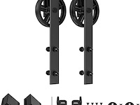 Winsoon schuifdeurophanging (2 stuks) - afbeelding 1 van  3