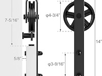 Winsoon schuifdeurophanging (2 stuks) - afbeelding 3 van  3