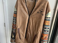 Winter damesvest (wol aan binnenzijde) xl - afbeelding 1 van  3