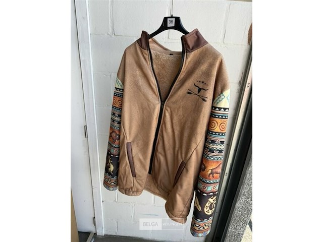 Winter damesvest (wol aan binnenzijde) xl - afbeelding 2 van  3
