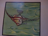 Winterboek 1935 met diverse lino sneden - afbeelding 5 van  5