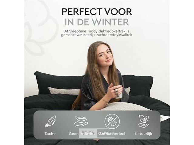 Winterdekbed overtrek 240x200cm - afbeelding 5 van  5