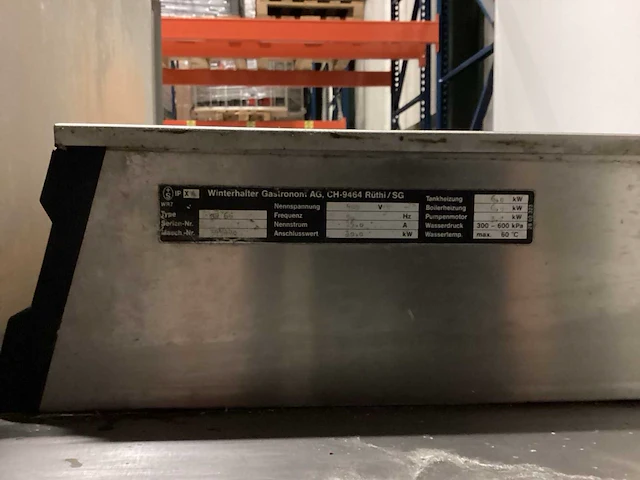 Winterhalter gr66 korvenvaatwasmachine - afbeelding 3 van  5