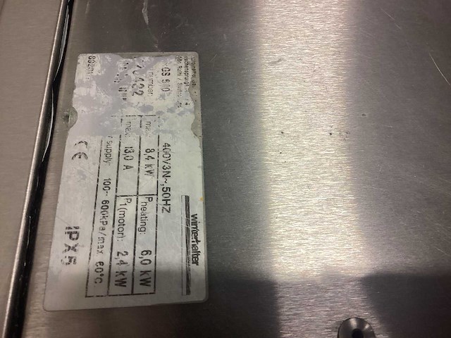 Winterhalter gs640 korvenvaatwasmachine - afbeelding 4 van  7