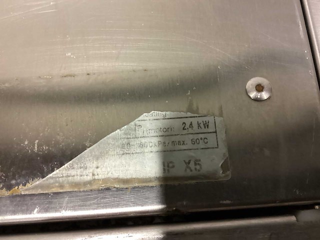 Winterhalter gs640 korvenvaatwasmachine - afbeelding 9 van  9