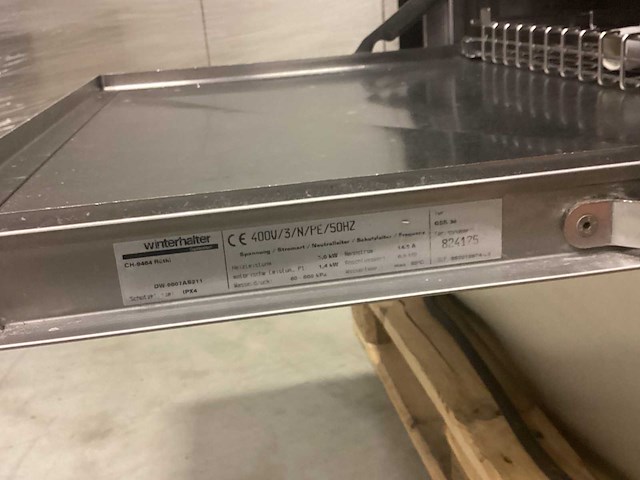 Winterhalter gsr36 korvenvaatwasmachine - afbeelding 4 van  5