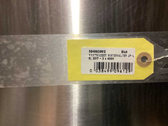 Winterhalter uc korvenvaatwasmachine - afbeelding 5 van  5