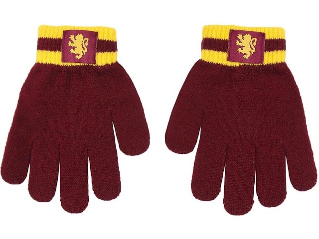 Winterset muts, sjaal en handschoenen - gryffindor - harry potter - afbeelding 4 van  5