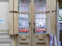 Wintertuindeur met houten uiken ±1700 - afbeelding 1 van  8