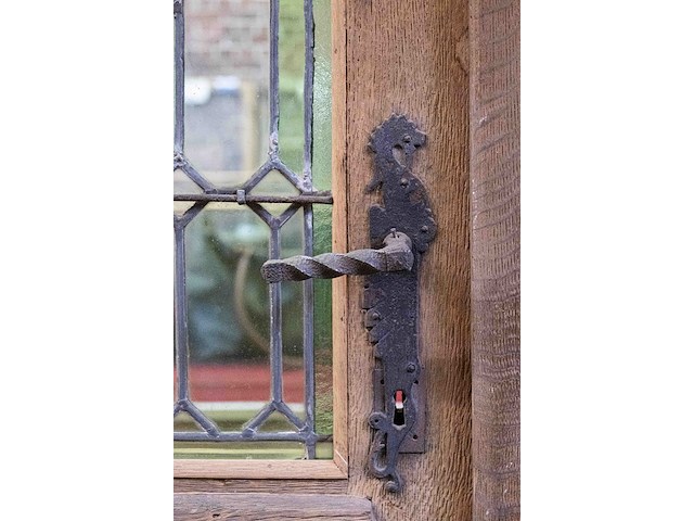 Wintertuindeur met houten uiken ±1700 - afbeelding 5 van  8