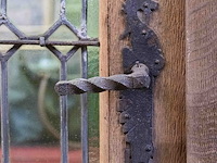 Wintertuindeur met houten uiken ±1700 - afbeelding 5 van  8