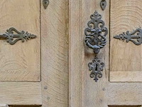 Wintertuindeur met houten uiken ±1700 - afbeelding 7 van  8