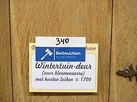 Wintertuindeur met houten uiken ±1700 - afbeelding 8 van  8