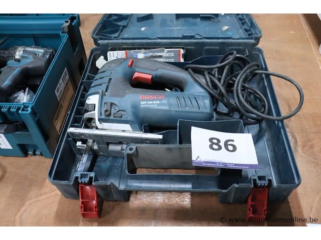 Wipzaag bosch gst 150bce, werking niet gekend - afbeelding 1 van  3