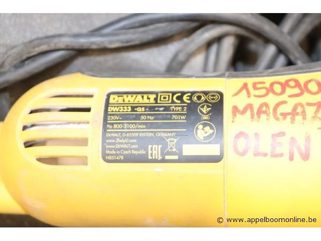 Wipzaag dewalt dw333-qs - afbeelding 3 van  3