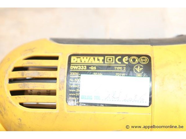 Wipzaag dewalt dw333-qs - afbeelding 3 van  3