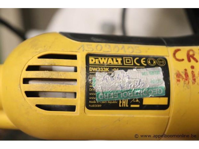 Wipzaag dewalt dw333k-qs - afbeelding 3 van  3