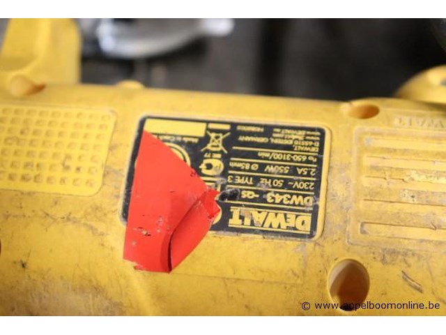 Wipzaag dewalt dw343-qs - afbeelding 3 van  3