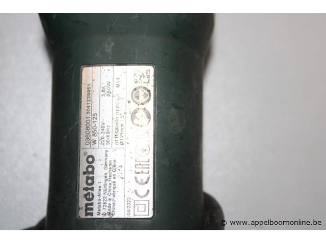 Wipzaag ribimex en haakse slijptol makita w850-125, werking niet gekend - afbeelding 2 van  3