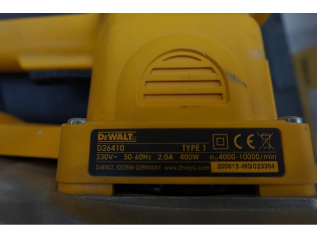 Wipzaag + schuurmachine dewalt - afbeelding 8 van  8